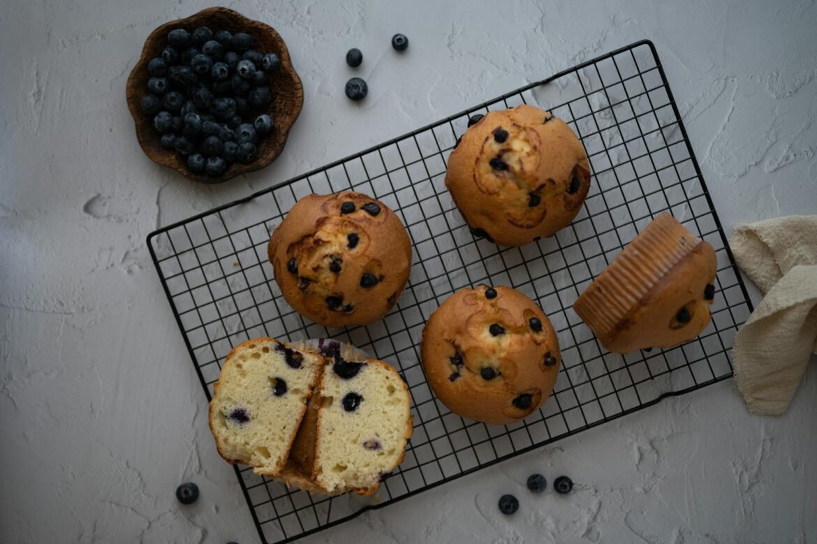 Blueberry Oatmeal Lactation Muffins Recipe